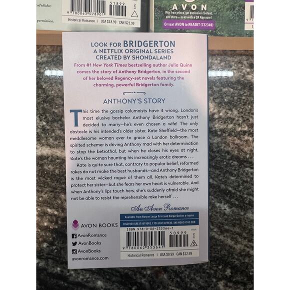 Bridgerton Book Set by Julia Quinn - Lot of 3 - Picture 3 of 6